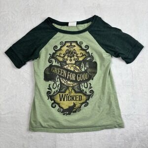 Green For‎ Good Wicked Oz Green Graphic Shirt Women's Large